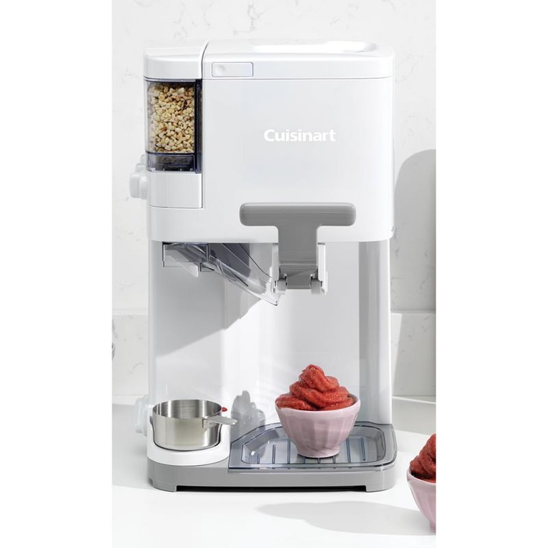 Máquina de Sorvete e Gelato Cuisinart 2.5 Litros + Brinde Livro com 60 Receitas de Gelato Italiano