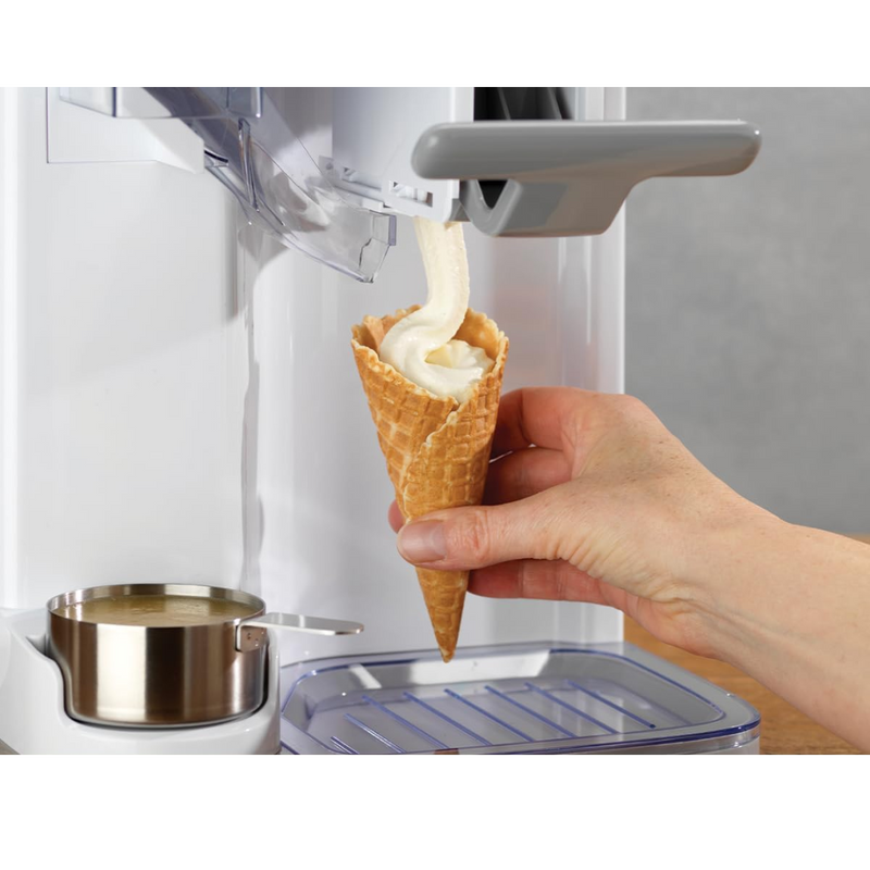 Máquina de Sorvete e Gelato Cuisinart 2.5 Litros + Brinde Livro com 60 Receitas de Gelato Italiano