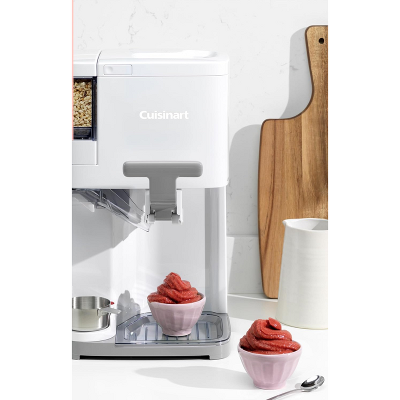 Máquina de Sorvete e Gelato Cuisinart 2.5 Litros + Brinde Livro com 60 Receitas de Gelato Italiano