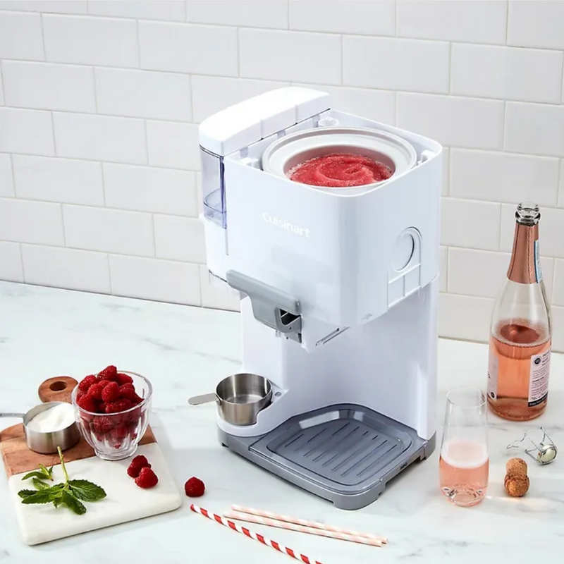 Máquina de Sorvete e Gelato Cuisinart 2.5 Litros + Brinde Livro com 60 Receitas de Gelato Italiano